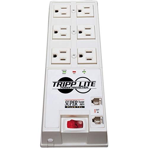 Tripp Lite 6 Outlet 6ft Surge Protector Power Strip