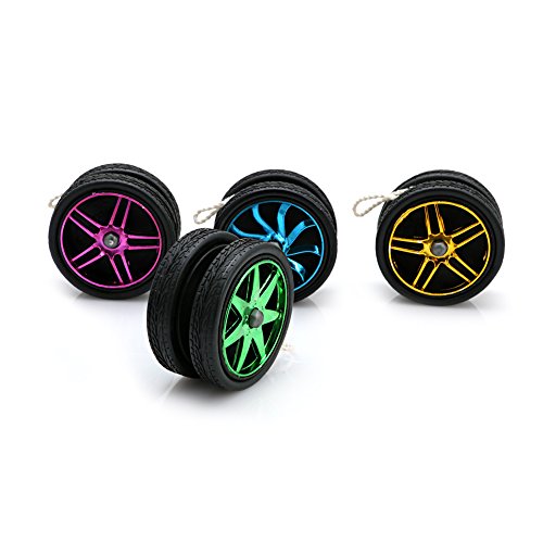 Wheel Shape Yo-Yo, (Color May Vary) by Delight eShop