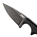 CRKT Minimalist Bowie Compact Fixed Blade Knife with Sheath by Alan Folts