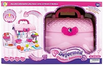 JohnMacc Handbag Shaped Set Home Kitchen Toy for Children