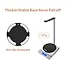 New Bee Headphone Stand/Holder Advanced Aluminum Gaming Headset Holder for All Headphone Sizes - Black