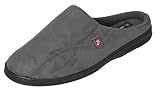 J. Fiallo Mens New Suade, Comfortable and Relaxing Slip-on Clog Slippers