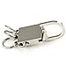 Maycom Detachable Independent Small Loops Pants Buckle Clip on Belt Keyring Keychain Key Chain Ring Key Fob Keyrings 84013