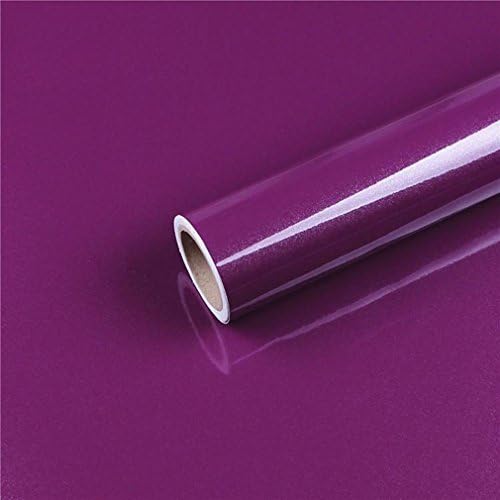 BILLION WALL HOOM Peel-Stick Pearl Purple Contact Paper Film, Vinyl Self Adhesive Counter Top 24in x 6.56ft