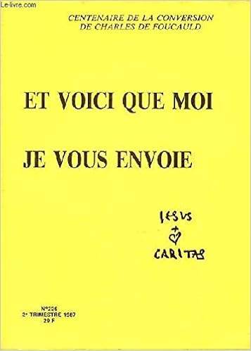 Jesus Caritas 226 Et Voici Que Moi Je Vous Envoie Collectif 9782092681206 Amazon Com Books
