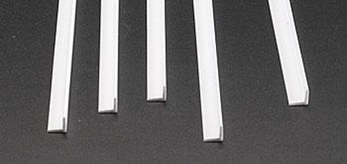 Plastruct 90506 Angle Styrene 1/4" (5)