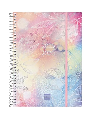 finocam Agenda Spirale 18 Mesi 2025 2026 Settimana Layout Orizzontale Luglio 2025 Dicembre 2026 (18 mesi) Pretty Internazionale