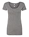 Next Level Ladies' Triblend Scoop 2XL PREMIUM HEATHER