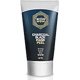 Active Wow Black Mask Peel - Activated Charcoal Blackhead Remover