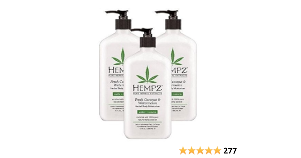 hempz coconut watermelon lotion