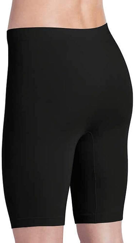 Jockey Ladies' Skimmies Slip Short Smooth Lightweight Mid-Length, 2 Pack, Black, Nude, Small at  Women’s Clothing store