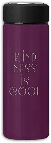 Kindness Is Cool Grind Arenaceous Business Travel Mug Office Coffee Tea Water Bottle Cups Stainless Steel Vacuum Cup For Unisex