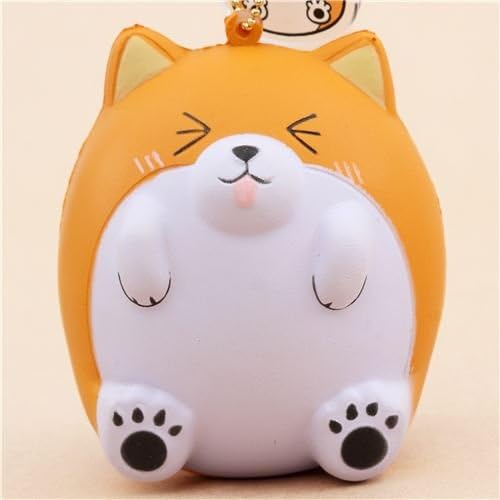 Mini orange-brown Paw Paw Puppy squishy by Pat Pat Zoo