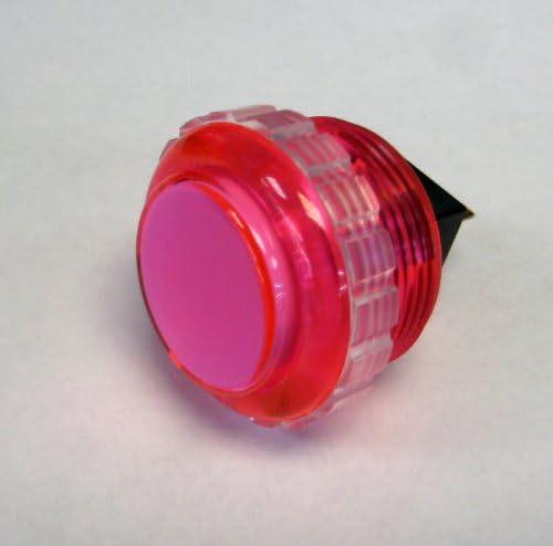 Seimitsu PK14 Button - Clear Pink