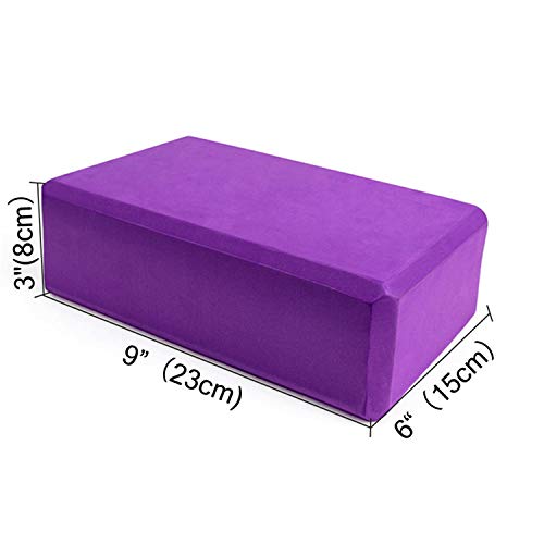 EUSIN-Yoga-Block-2pcs-Supportive-High-Density-EVA-Foam-Soft-Non-Slip-Surface-for-Yoga-Pilates-Meditation