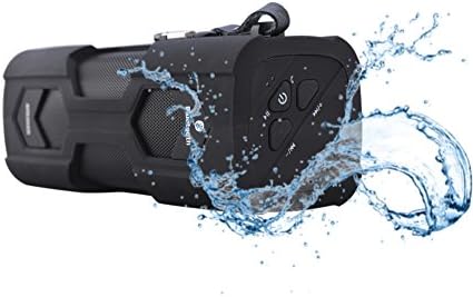 Wireless Speakers Bluetooth 4.0 by Acoustics Definition ® - Water Resistant/Portable/Shockproof with 10W Speaker &amp; up to 12 Hours Playtime. Superior Audio &amp; Super Bass. Includes Carrying Clip!