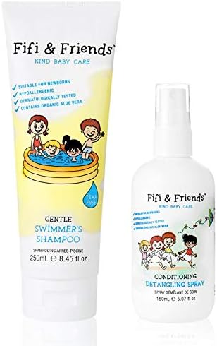 Fifi And Friends Gentle Swimmer S Shampoo Detangling Spray Set