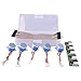 kuman Stepper Motor for Arduino 5 Sets 28BYJ-48 ULN2003 5V Stepper Motor + ULN2003 Driver Board + Better Dupont Wire 40pin Male to Female Breadboard Jumper Wires Ribbon Cables K67