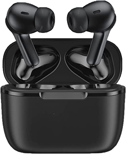 Écouteurs Bluetooth 5.3, Casque sans Fil,Écouteurs sans Fil, Microphone intégré et étui de Chargement, réduction de Bruit stéréo 3D HD pour Casques Apple Airpods/Android/iPhone