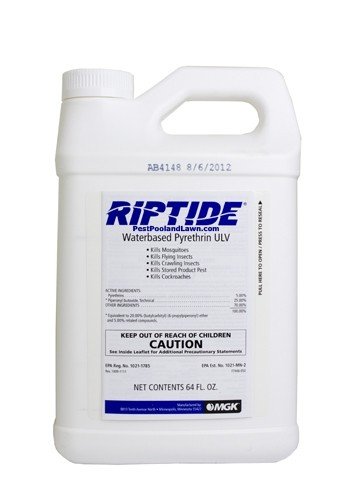 Riptide 5.0% Pyrethrin ULV 64 ounce Pest Control Used In Misting Systems for Flying Insects