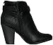 Breckelle's GAIL-22 Women's Belted Chunky Stacked Heel Ankle Booties Black 6.5