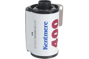 KELLARDS Kentmere 400 ASA Black and White Negative Film (35mm Roll Film, 24 Exposures)