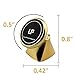 LP Magnetic Car Mount, 360 Degrees Universal Magnetic Car Mount Holder (Gold)