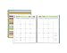 Blue Sky 2017-2018 Academic Year Teachers Weekly Lesson Planner, Twin-Wire Bound, 8.5