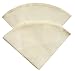 Reusable Coffee Filters for Chemex ,No Harmful Chemical ,All Natural ,2 Pack of P&F Circle Shaped Filters