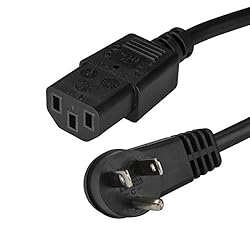 StarTech.com Power Cord - 3 ft / 1m - NEMA 5-15P to