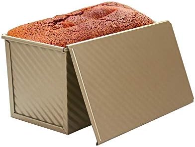 MSOO Bread Toast Pan With Cover Bread Toast Mold Baking Tray Kitchen Baking Tool