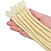 Noverlife 10 Strands 20cm/7.87″ Light Blonde Backcomb Twisted Dreadlock Extensions, Single End Synthetic Dreadlock Accessories, Jamaica Punk Hip-Hop Reggae Hair Braiding Wigs Faux Locs Dreadsthumb 3