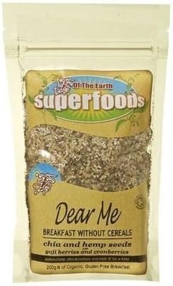 (10 PACK) - Of The Earth Dear Me No Cereal Breakfast - Goji &amp; Cranberry| 200 g |10 PACK - SUPER SAVER - SAVE MONEY