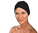 Betty Dain Stretch Jersey Knit Turban, Black