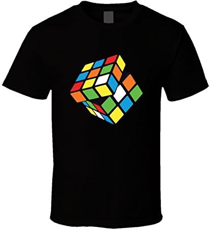 Spinning Rubix Cube | That Merch Store T Shirt MY Black