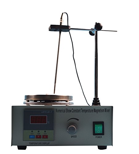 INTBUYING Laboratory Magnetic Stirrer Hotplate Heating Plate 85-2 Digital Hot Plate Mixer 110V - Thumbnail 7