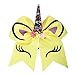 DEEKA Large Unicorn Cheer Hair Bows 8 Pack 7