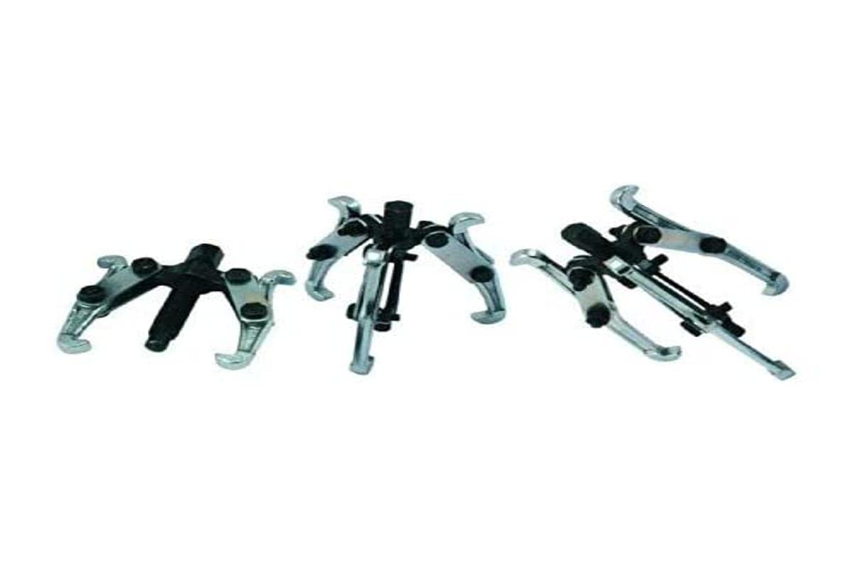 Set of extractors, 3 arms of 75, 100 and 150 mm.