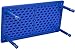 Flash Furniture 24''W x 48''L Rectangular Blue Plastic Height Adjustable Activity Table Set with 6 Chairs