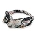 Women's Headbands Headwraps Hair Bands Bows Accessories (Style H), Criss Cross Silk Style E, 8 Pack, One Size
