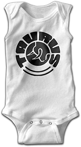 Top1VA Taurus Constellation Zodiac Sign Baby Sleeveless Bodysuits Unisex Cute Lap Shoulder Onesies