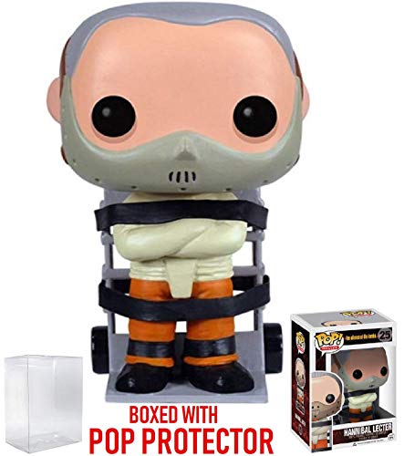 Funko Pop! Movies: The Silence of The Lambs Hannibal Lecter Collectible Vinyl Figure (Bundled with Pop Protector)