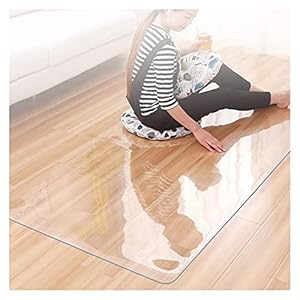 Transparante Tabel Stoel Vloerbescherming Mat Waterdichte Zachte Glas PVC Tafelkleed Beschermende Mat Scratchesistentie…