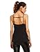 Romwe Women's Lace Front Vest Blouse Shirt Backless Sexy Tank Top Black S
