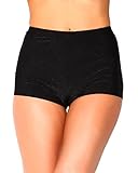 iHeartRaves High Waisted Casual Dance Shorts, Shiny Bottoms for Club Wear, Raves, Costumes (Black)