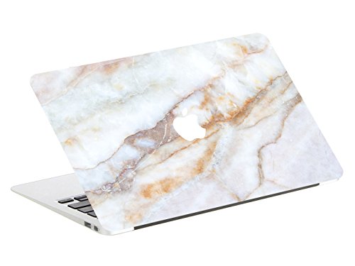 Digi-Tatoo Vanllia Marble MacBook Skin Decal Cover for MacBook Pro 15 inch (w/CD-Drive, Model A1286), Full Body Protective, Removable and Anti-Scratch Vinyl Skin