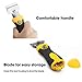 Mlife 2 PCS Multi-Purpose Razor Scraper Set - Utility Scraper Set With 17 Extra Blades, Adjustable Length Handle, Cleaning Tool for Window Wall Tile, Ideal Stripping Tools Label Sticker Decal Removal