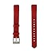 bayite Replacement Leather Watch Bands for Fitbit Alta HR and Alta Red
