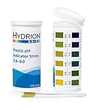 pHydrion 9700 Plastic pH Indicator Strips, 5.5 to