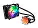 Cooler Master MasterLiquid ML120R ARGB Close-Loop AIO CPU Liquid Cooler, 120 Radiator, Dual Chamber Pump, Addressable RGB Lighting , MF120R Fans for AMD Ryzen/Intel LGA1151